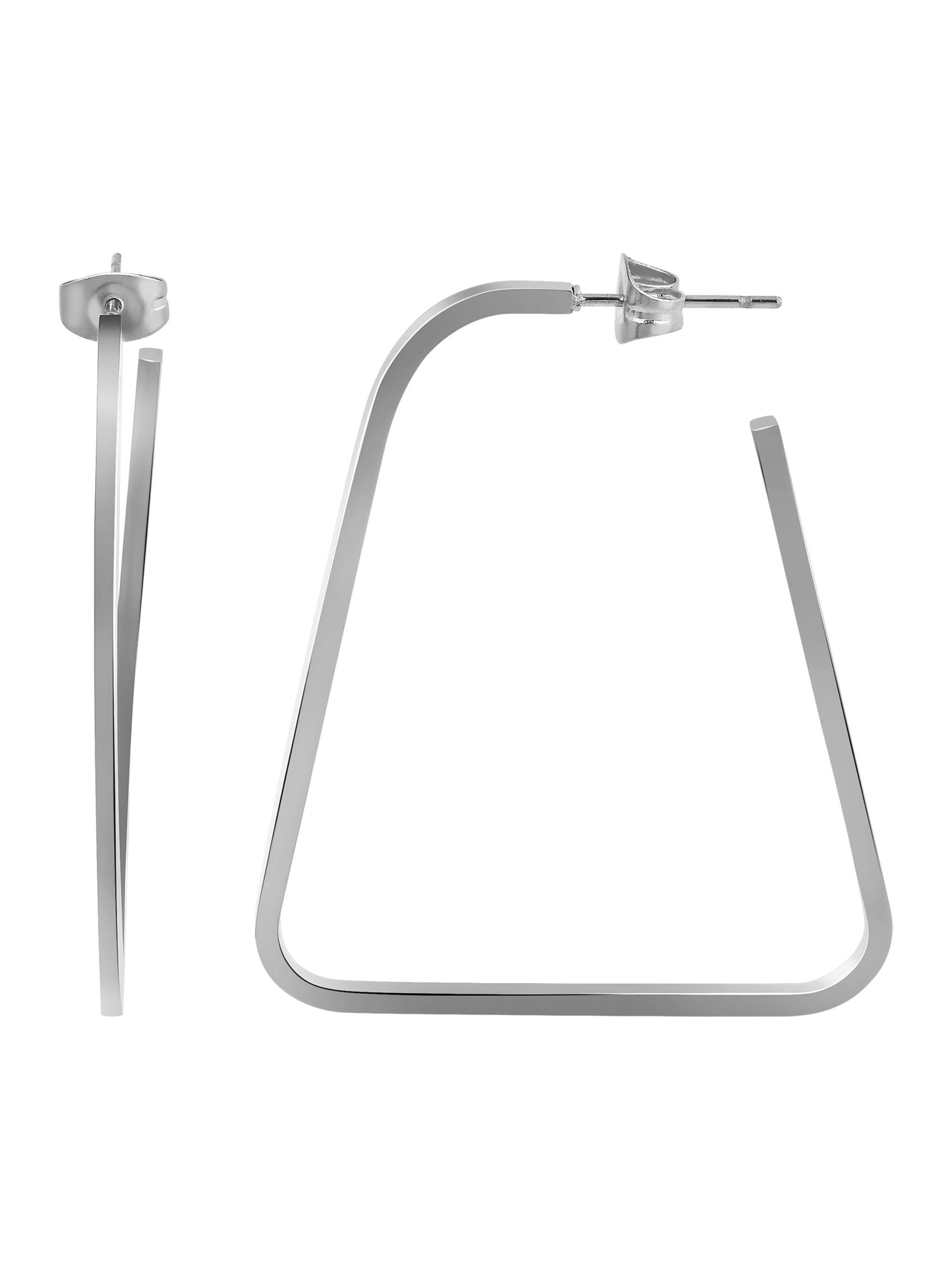 Akzent Earrings 'Trix, langlebig' in Silver