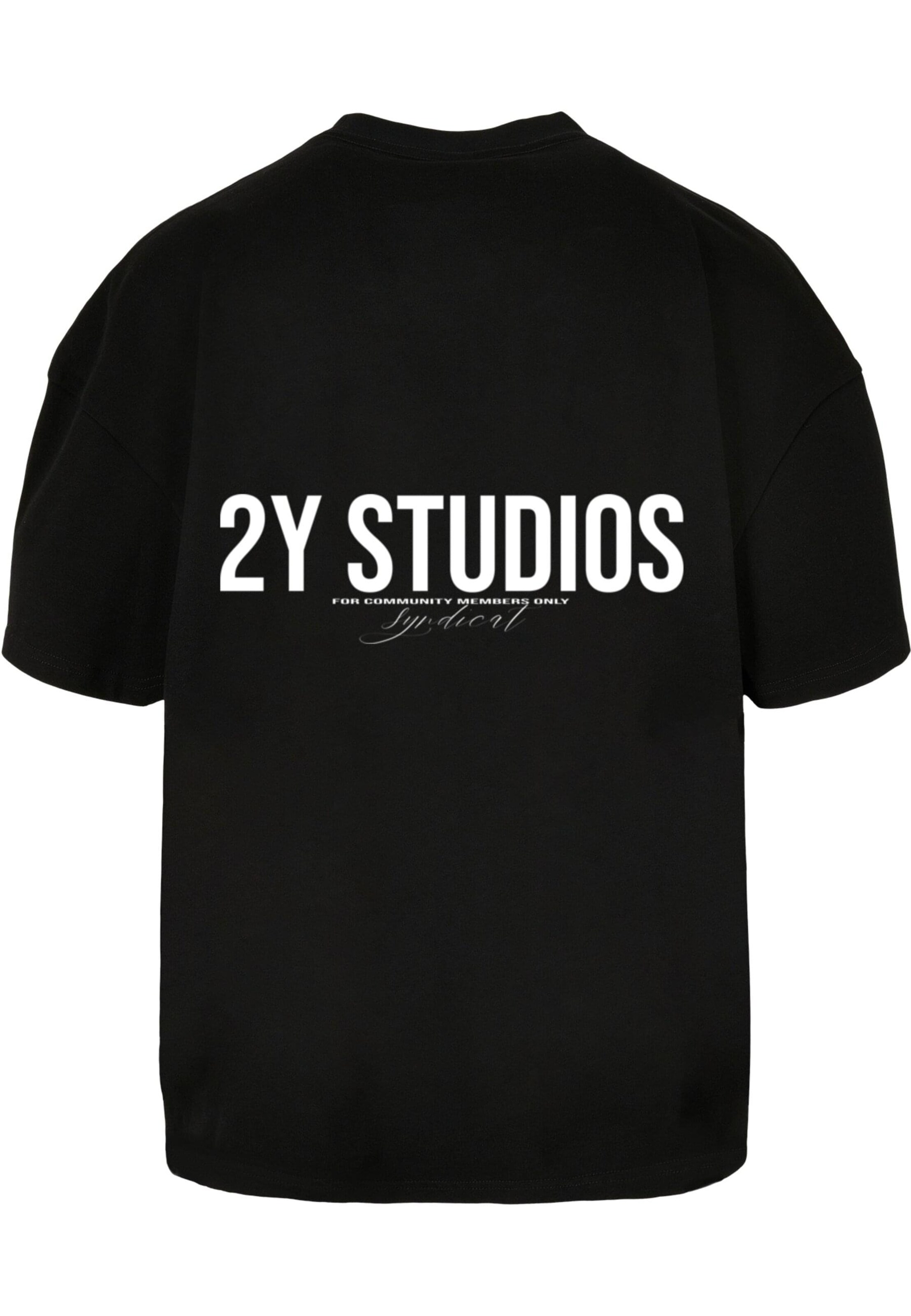 2Y Studios Tričko 'Syndicat' – černá