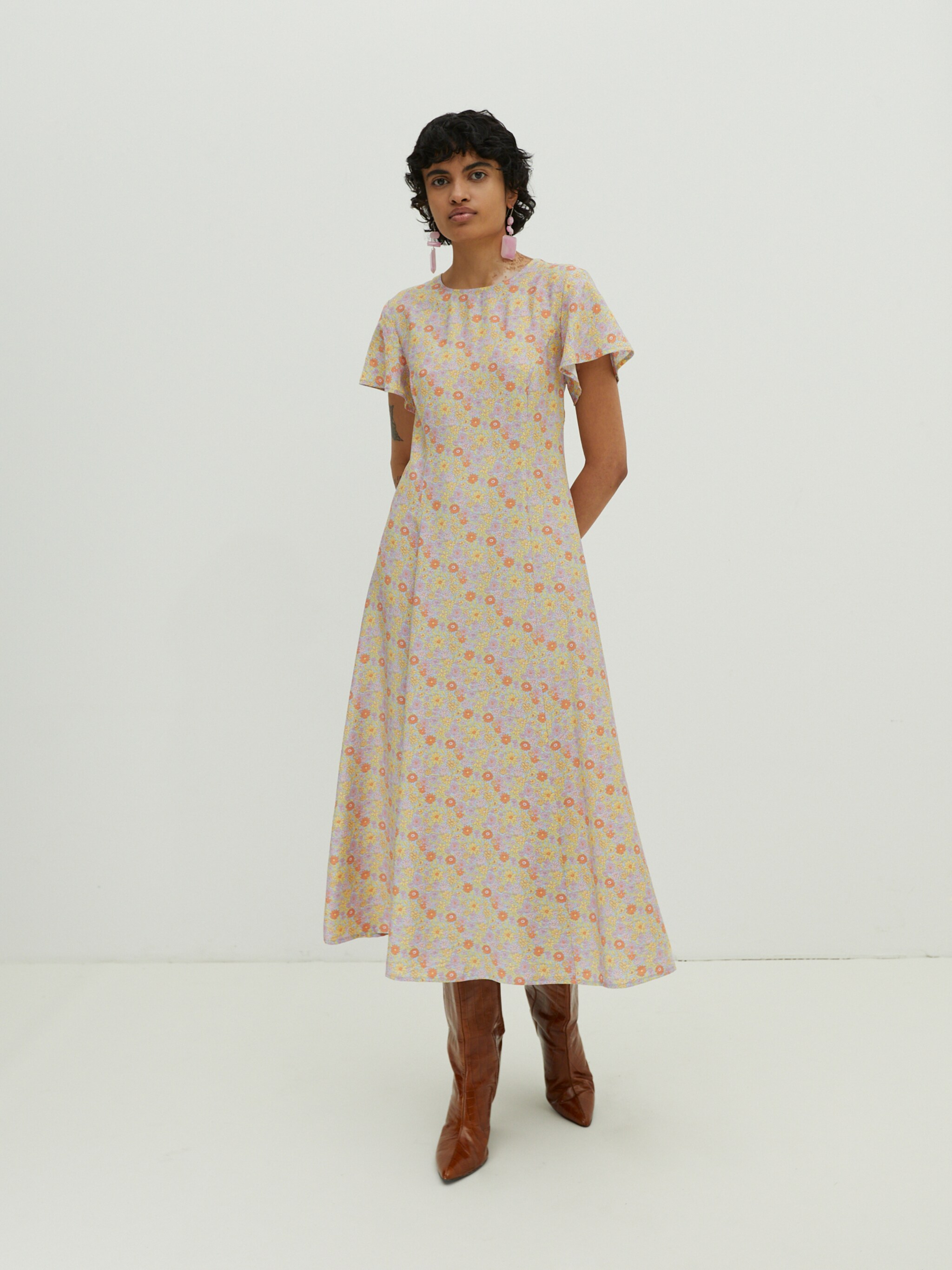 EDITED Produits Robe 'Marlen' mélange de couleurs