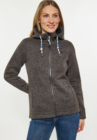 Schmuddelwedda - Chaqueta polar en gris: frente