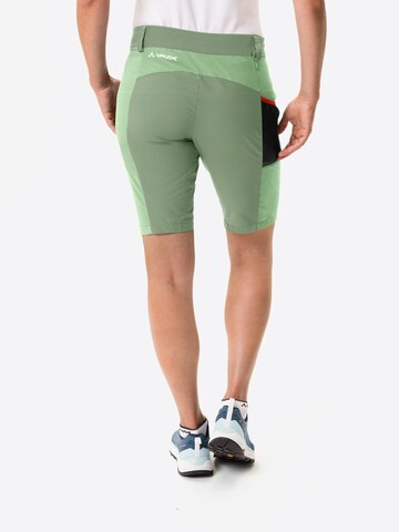 VAUDE Regular Outdoor Pants 'Elope' in Green