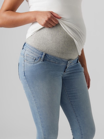 Vero Moda Maternity Skinny Jeans 'SOPHIA' in Blau