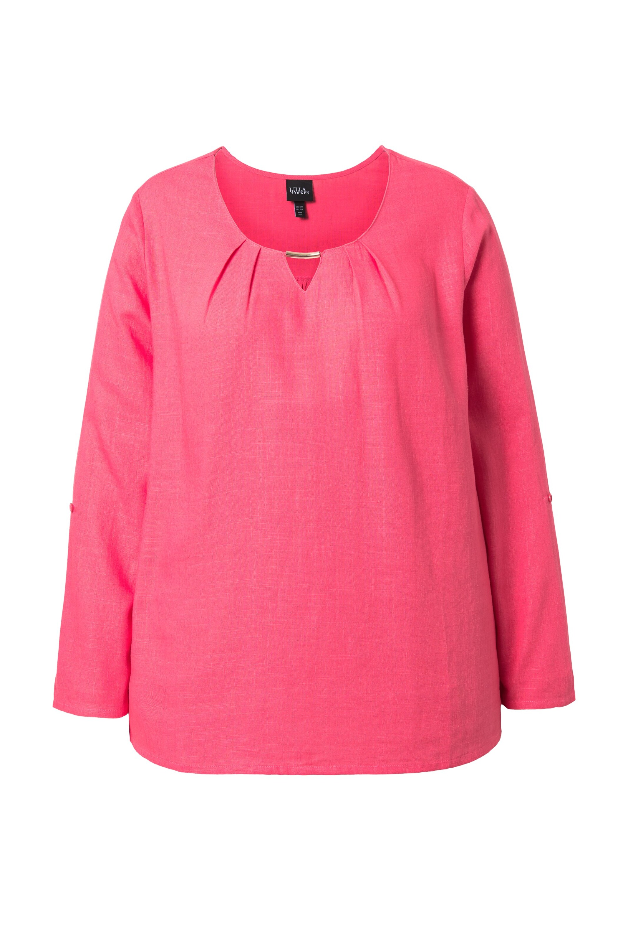 Ulla Popken Bluse in Pink: Vorderseite