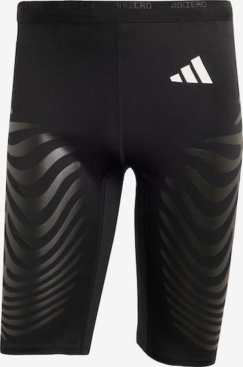 ADIDAS PERFORMANCE Sportshorts 'Adizero Control' in XXS-XS/Regular in schwarz / weiß, Produktansicht