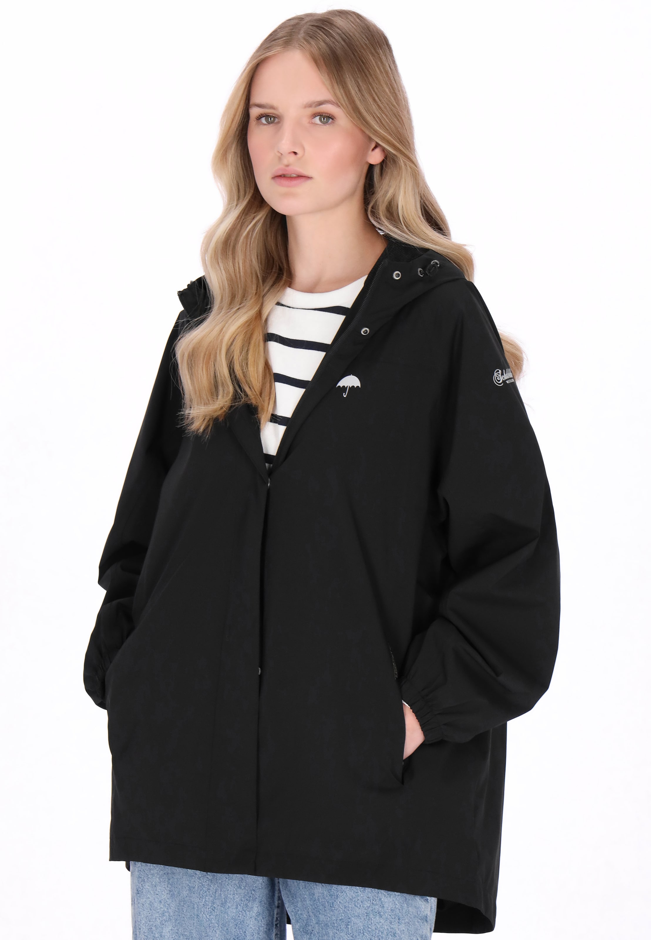 Schmuddelwedda - Chaqueta de montaña en negro: frente