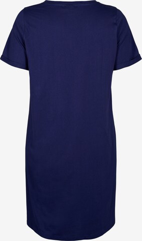 Zizzi - Camiseta de noche 'MALLY' en azul