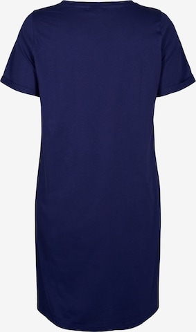 Zizzi Nightgown 'MALLY' in Blue