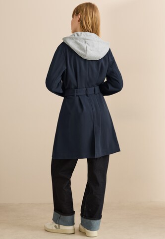 CECIL Trenchcoat mit Kapuze in Blau