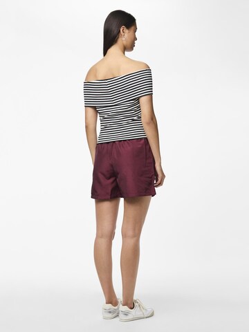 PIECES Top 'LAYA' in Zwart