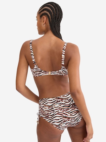 TRIUMPH Bustier Bügel-Bikini-Top ' Red Label Summer Wild ' in Beige