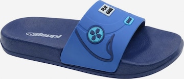 Beppi - Zapatillas de casa en azul: frente