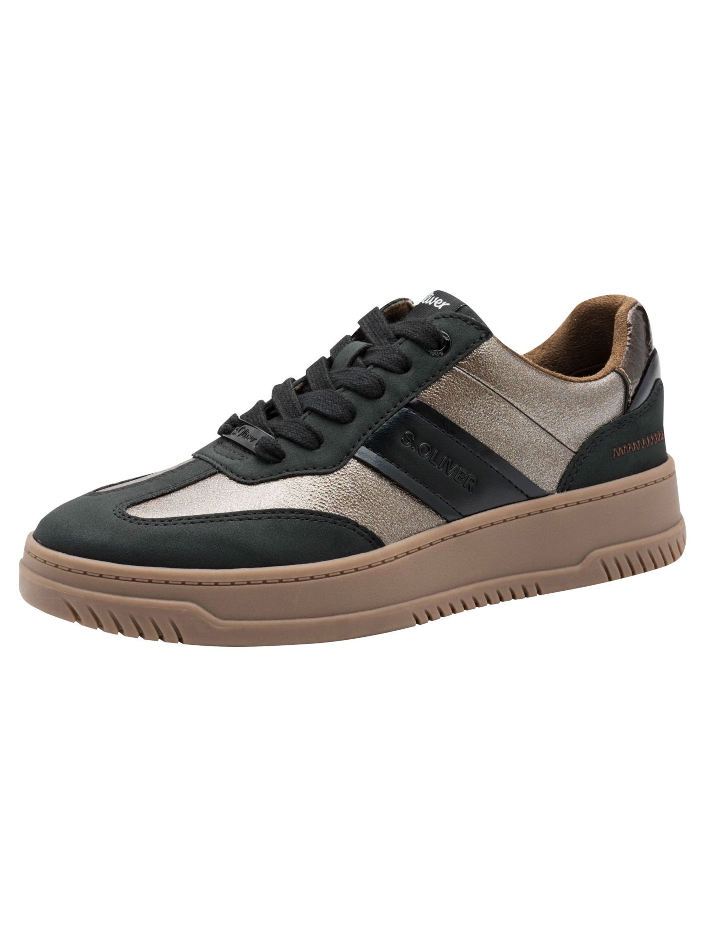s.Oliver Sneaker in Schwarz: Vorderseite