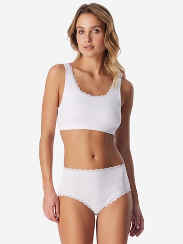 uncover by SCHIESSER Bustier Bustier ' Cotton Lace ' in Weiß