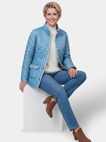 Goldner Übergangsjacke in Blau