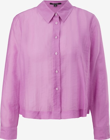 COMMA Blouse in Purple: front