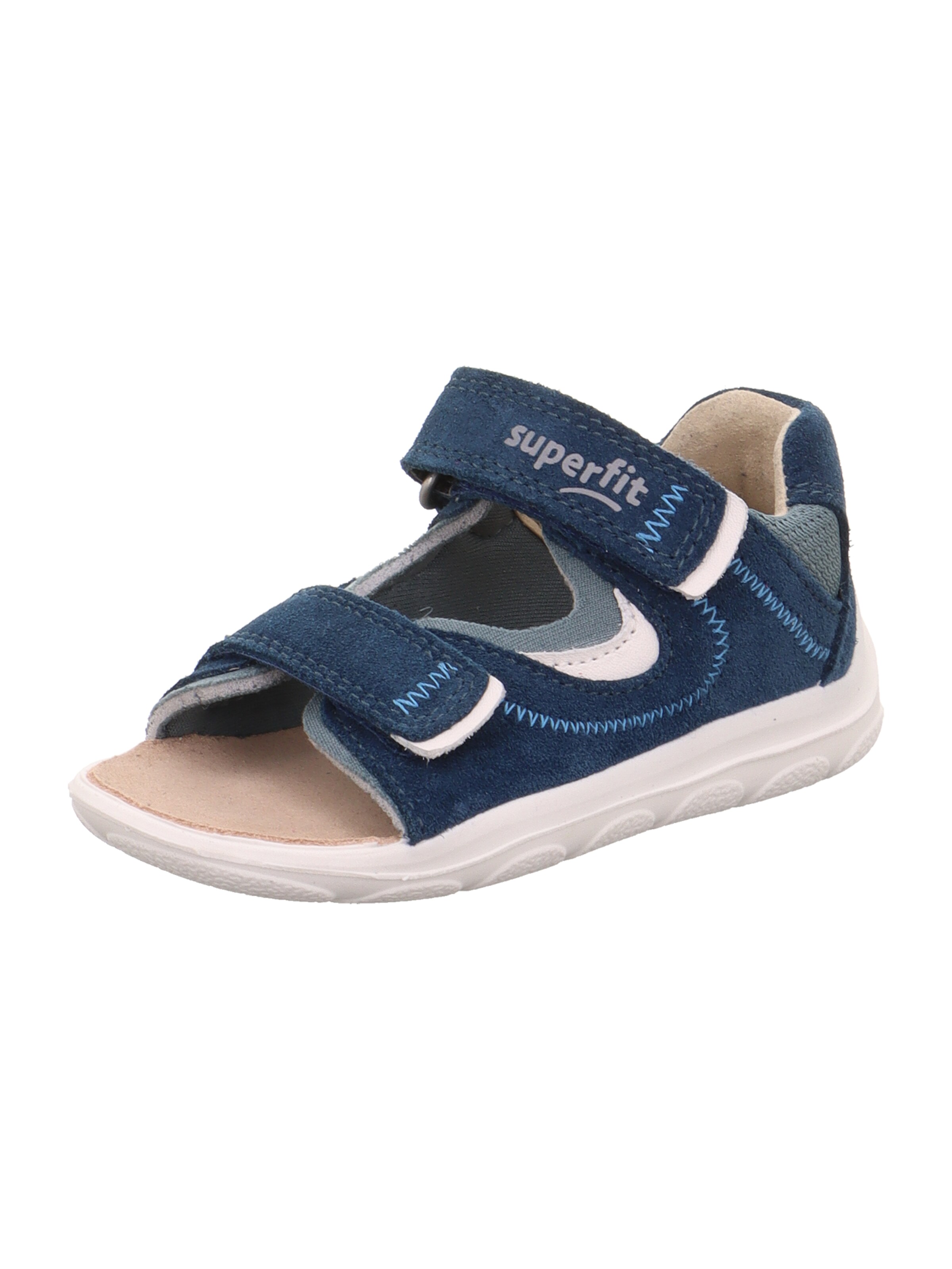 SUPERFIT Открытая обувь 'NINO' в Синий: спереди