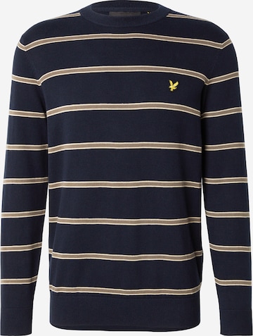 Lyle & Scott Свитер в Синий: спереди
