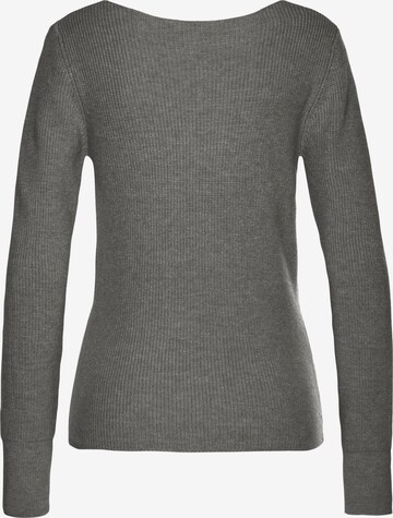 LASCANA Sweater in Grey