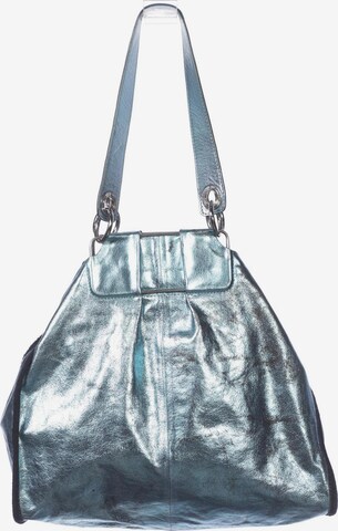 DIESEL Handtasche gross Leder One Size in Blau: predná strana