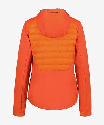 ICEPEAK Outdoorová bunda 'Deerton' – oranžová