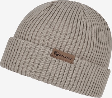 ZIENER Beanie 'IPU' in Beige: front