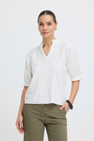 b.young Blouse 'BYFAlakka' in White: front