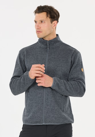 Whistler Fleecejacke in Grau: Vorderseite