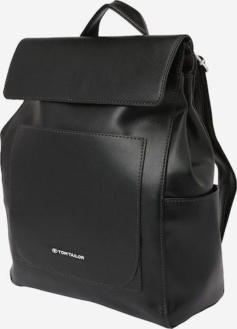 TOM TAILOR Rucksack 'Emilie' in Schwarz: predná strana