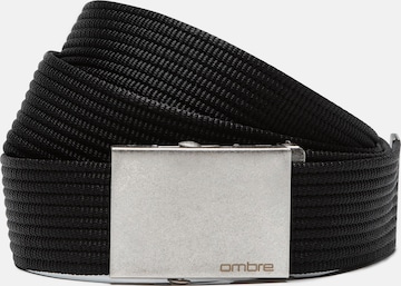 Ombre Riem 'A029' in Zwart: voorkant