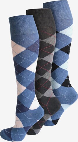 normani Knee High Socks in Mixed colors: front