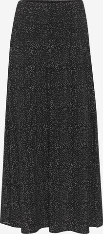 SAINT TROPEZ Spódnica 'Edua' w kolorze czarny: przód