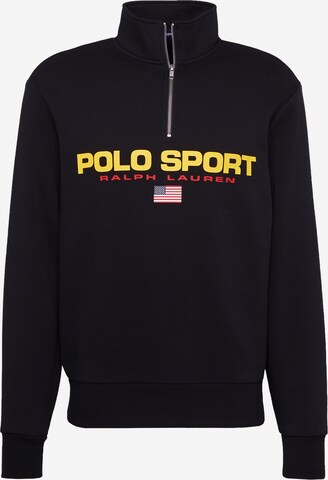 Sweat-shirt Polo Ralph Lauren en noir : devant