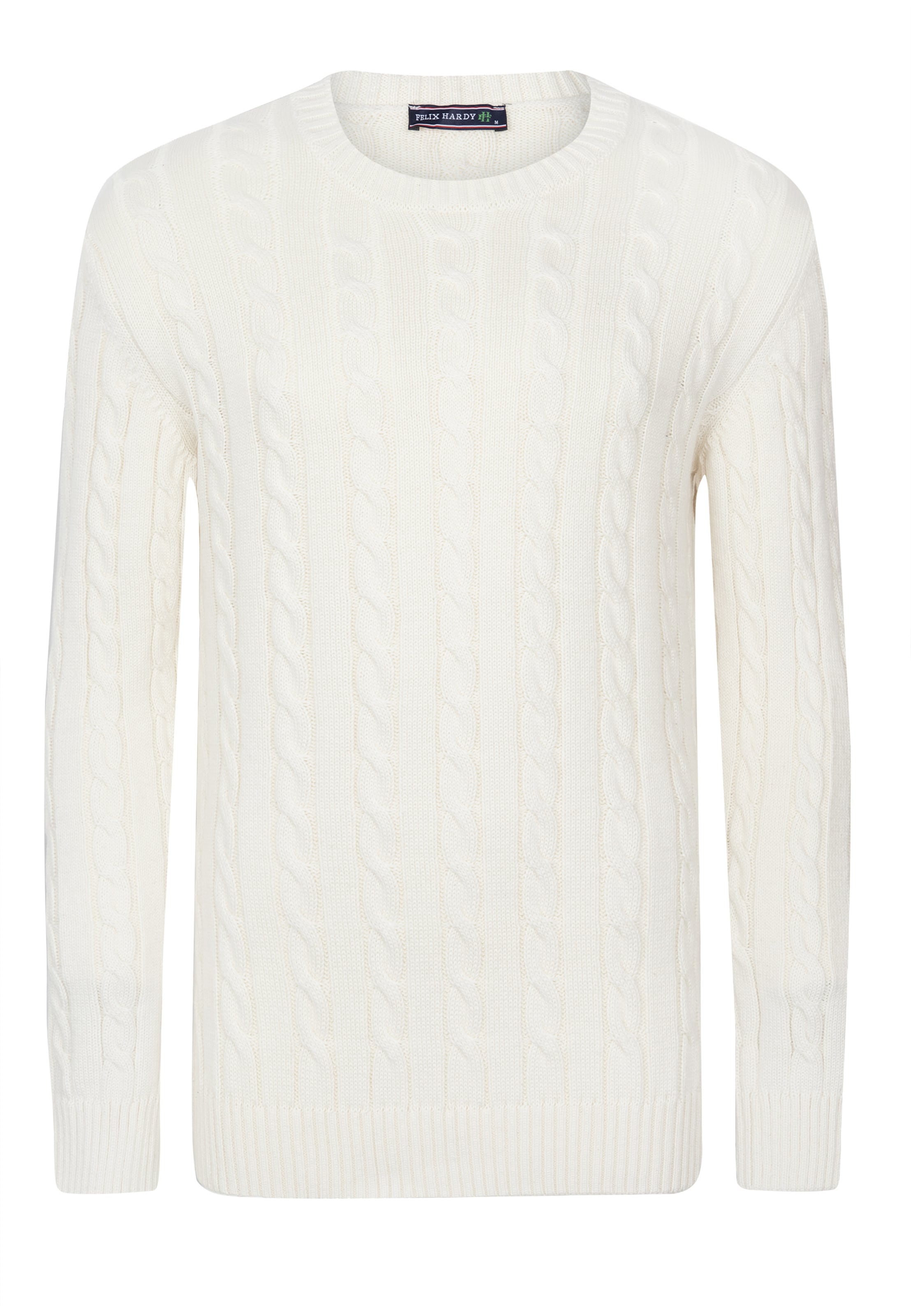 Felix Hardy - Pullover em branco: frente