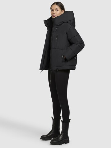 Veste d’hiver ' PEEKE ' khujo en noir