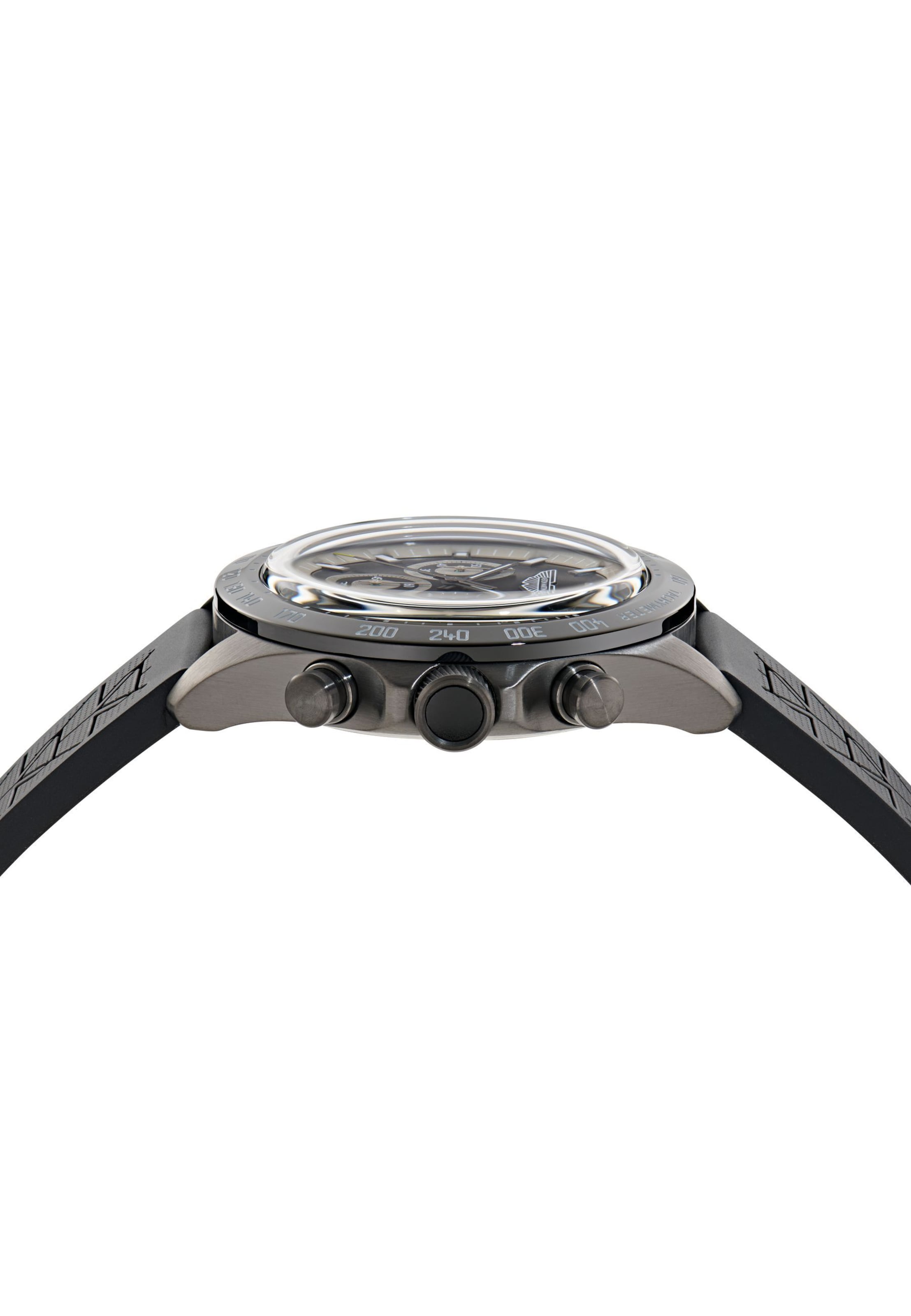 Aston Martin Analoog horloge ' SPT ' in Zwart