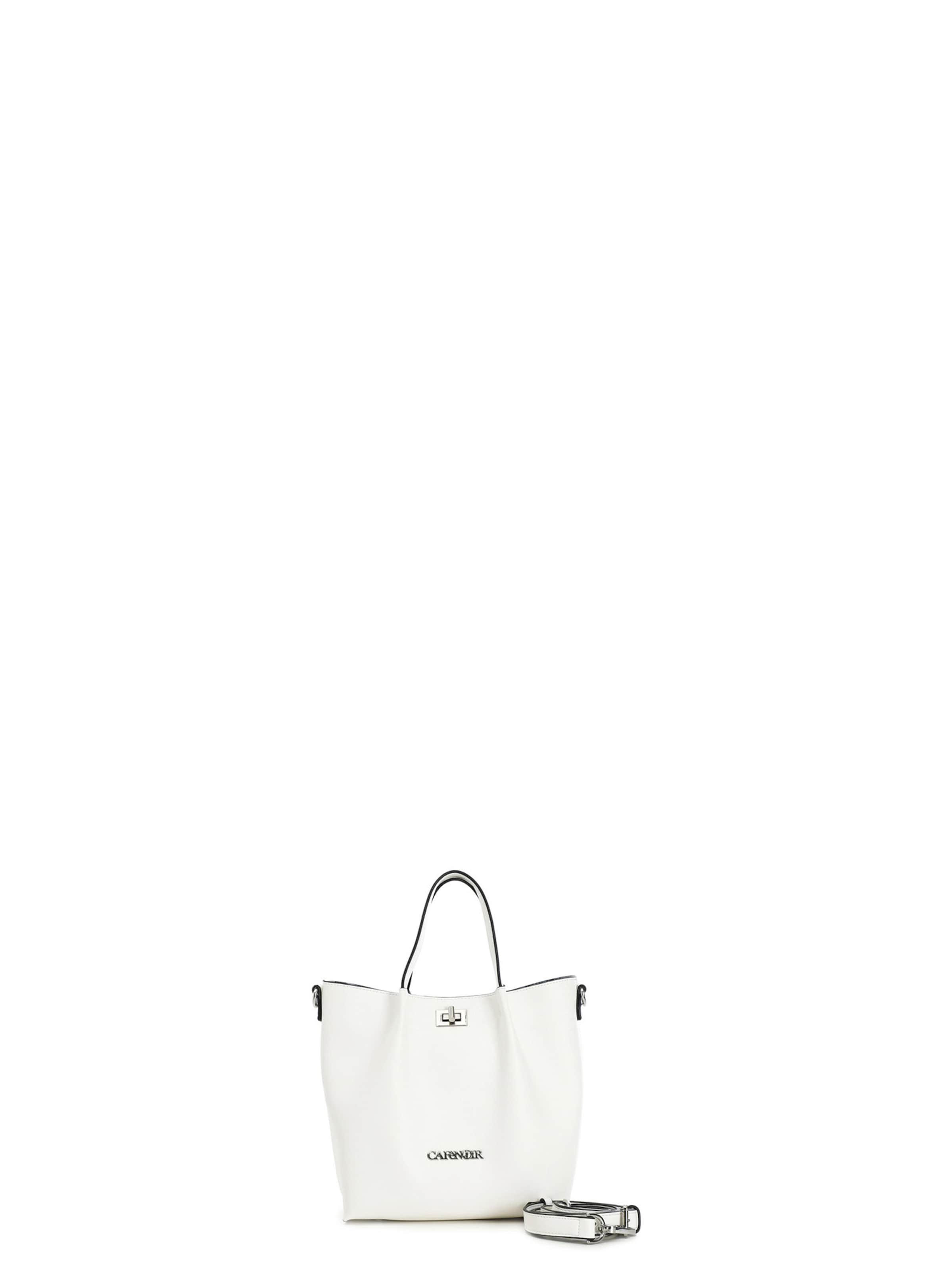 Borsa a spalla di CAFè NOIR in bianco: frontale