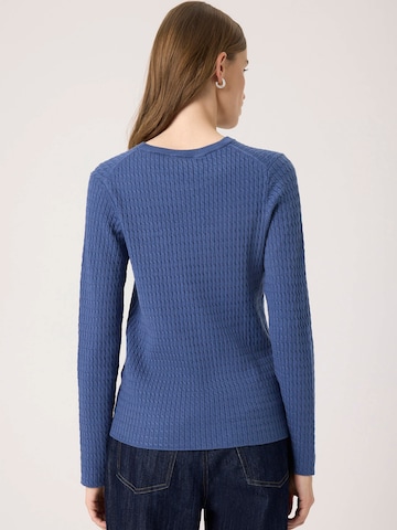 SOAKED IN LUXURY Pullover 'SLSpina' in Blau
