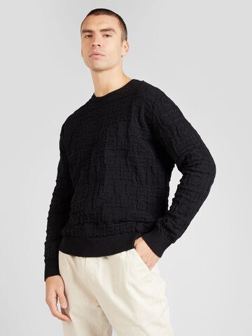 ICEBERG Sweater in Black: front