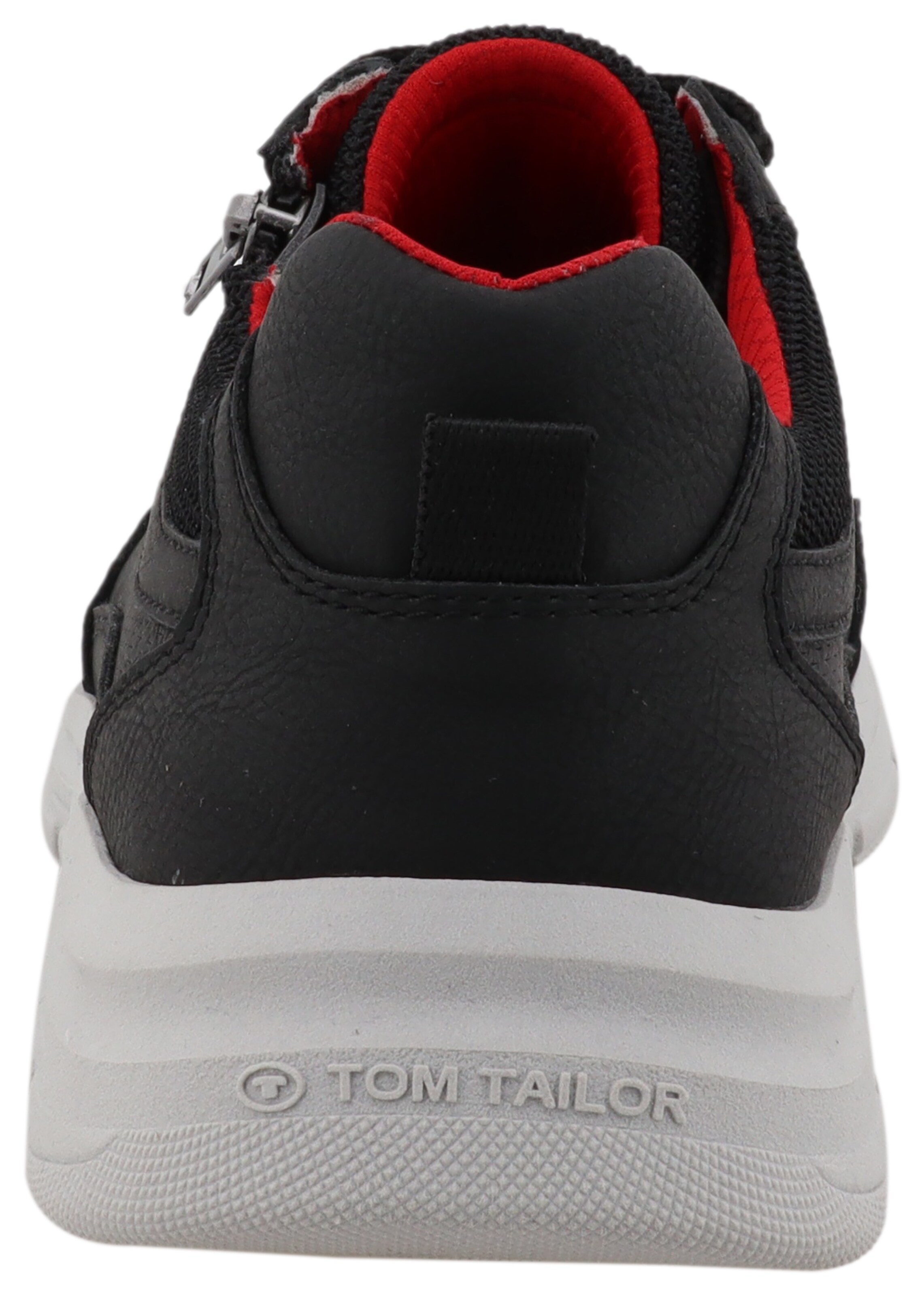 TOM TAILOR Sneakers in Black