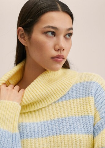 MANGO Pullover 'Lastrumc' in Gelb