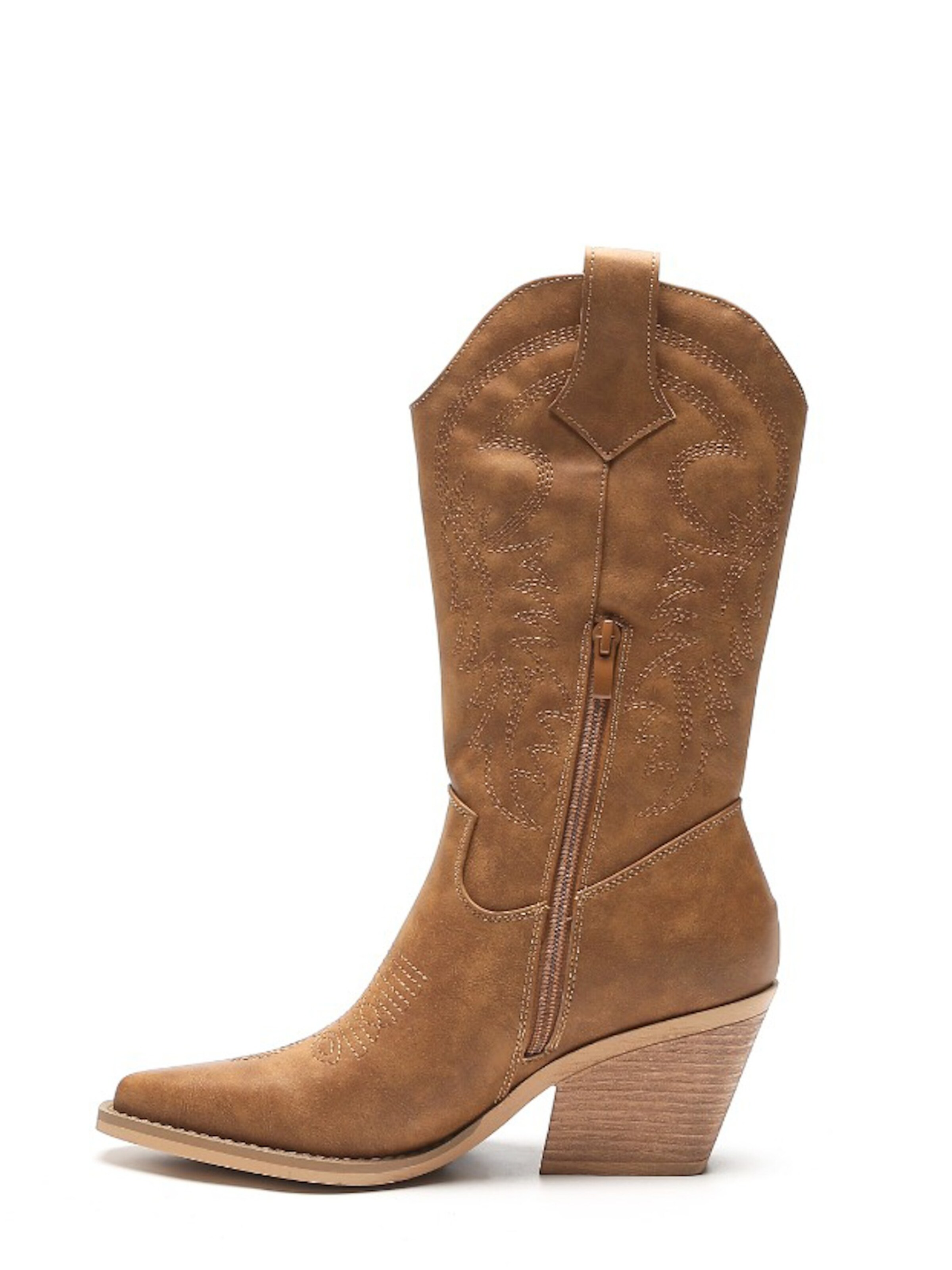 Bottes de cowboy Smile Favorites en beige