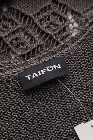 TAIFUN Strickjacke XL in Grau
