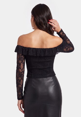 faina - Blusa en negro