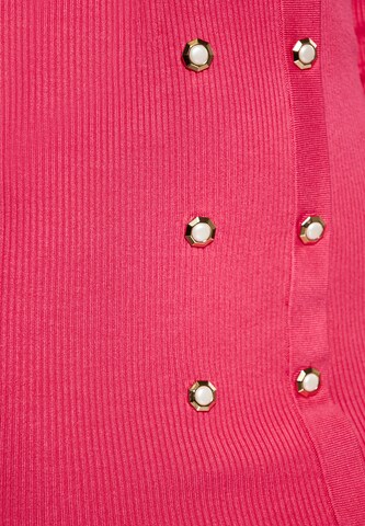 NAEMI Gebreide jurk in Roze
