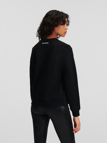 Sweat-shirt 'Boucle' Karl Lagerfeld en noir