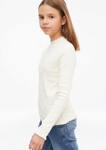 s.Oliver Shirt in Beige: voorkant