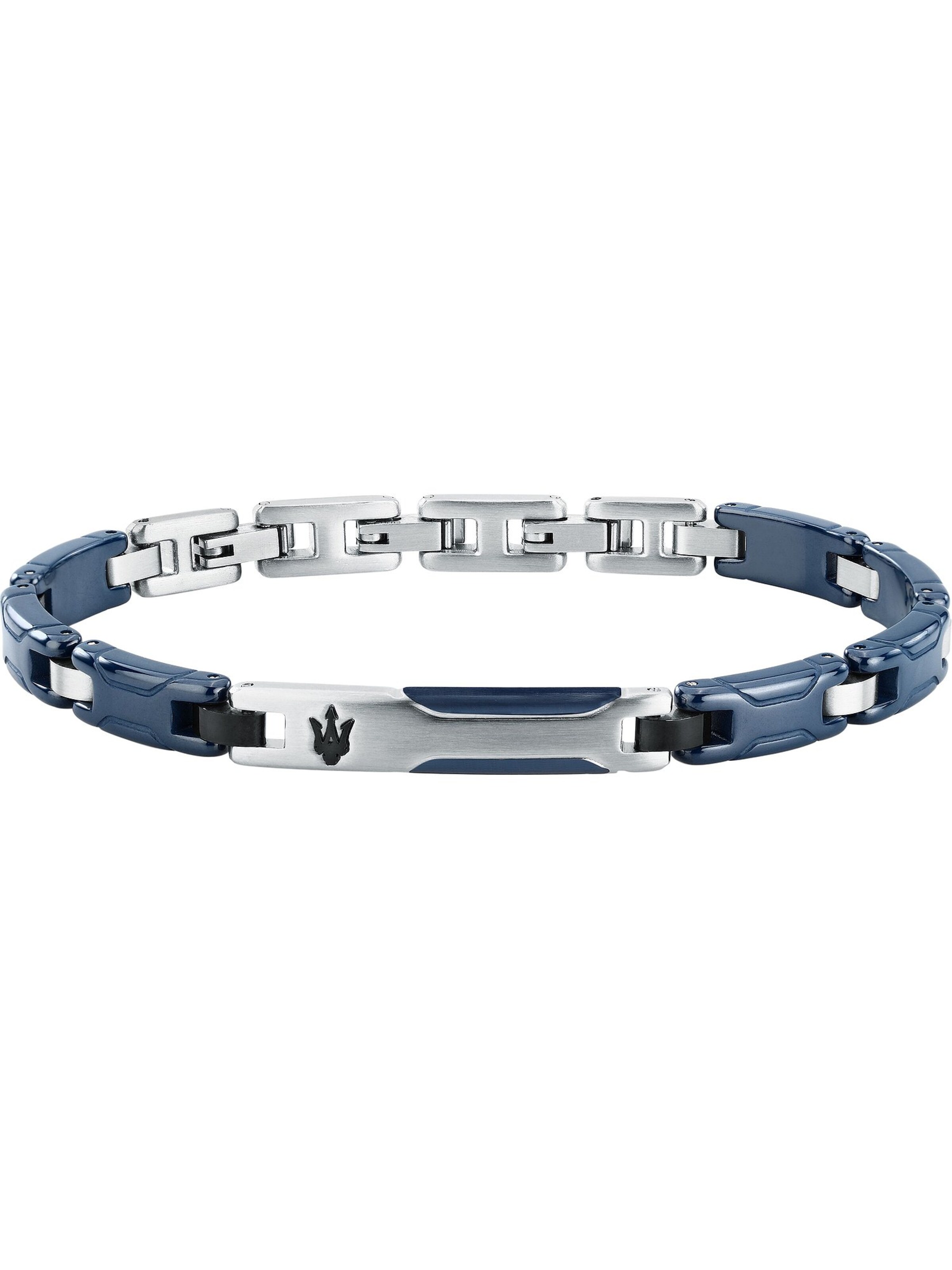 Maserati Bracelet in Silver: front