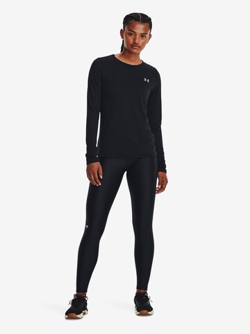 UNDER ARMOUR Skinny Sports trousers 'Heatgear Evolved' in Black