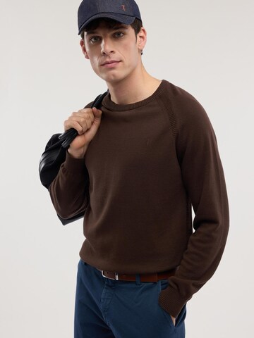 Trussardi - Jersey en marrón
