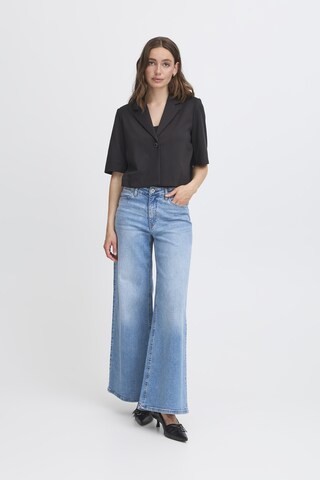 ICHI Loosefit Jeans 'IHTWIGGY' in Blauw
